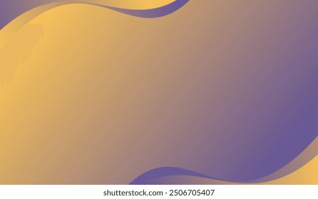 Abstract background of dark violet and yellow color gradations