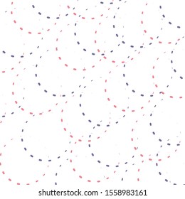 Abstract background with dashed circles. 