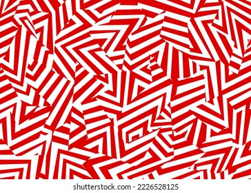 Abstract background with dazzle camouflage pattern