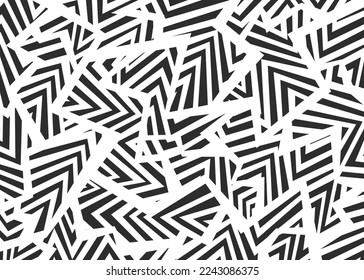 Abstract background with dazzle camouflage pattern