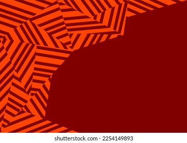 Fondo abstracto con un patrón de camuflaje deslumbrante y con un área de copia