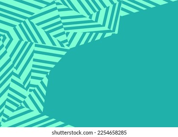 Abstract background with dazzle camouflage pattern and with some copy space area