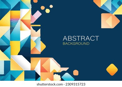 una decoración de fondo abstracta con fondo de pantalla de arte