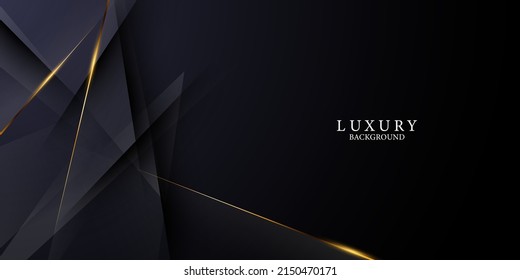 Abstract background decorated with elegant golden lines. modern vector illustration design