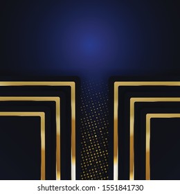 Abstract background decoration with lightning and glitters vector template
