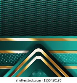 Abstract background decoration with lightning and glitters vector template