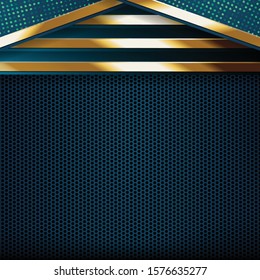Abstract background decoration with lightning and glitters vector template