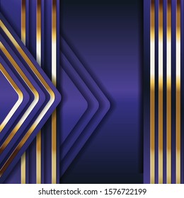 Abstract background decoration with lightning and glitters vector template