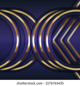 Abstract background decoration with lightning and glitters vector template