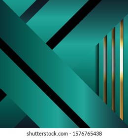 Abstract background decoration with lightning and glitters vector template