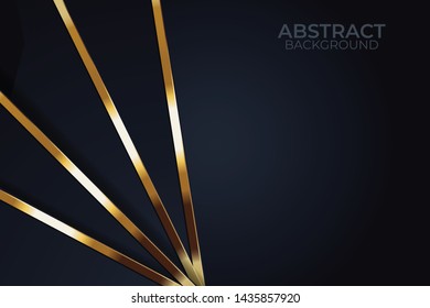 Abstract background decoration with lightning and glliters vector template