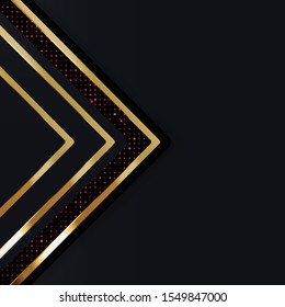 Abstract background decoration with lightning and glliters vector template
