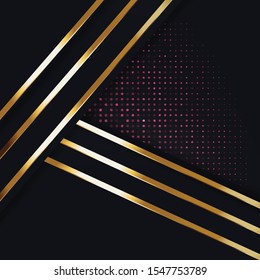 Abstract background decoration with lightning and gllitters vector template