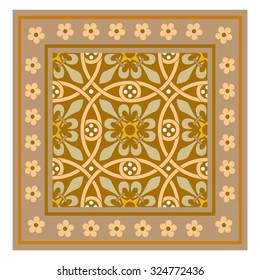 Abstract background, decoration pattern, tiled blocks