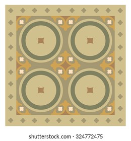 Abstract background, decoration pattern, tiled blocks