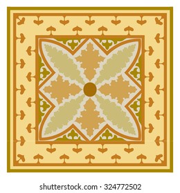 Abstract background, decoration pattern, tiled blocks