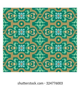 Abstract background, decoration pattern, tiled blocks
