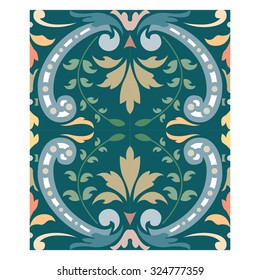 Abstract background, decoration pattern, tiled blocks