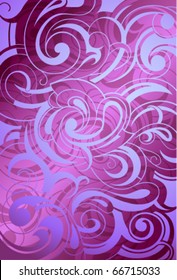 Abstract background with decorative artwork design