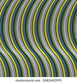 abstract background, decorative design, corrugated, colorful, crimp, curve pattern, circle pattern, green background, 