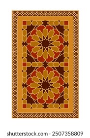 Abstract background. Decorative element of the wall of the upper decks of the RMS Titanic. Vector art illustration