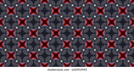 Abstract background decorative islamic multicolor mosaic texture. Ornamental seamless pattern