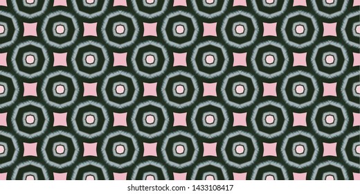 Abstract background decorative islamic multicolor mosaic texture. Ornamental seamless pattern