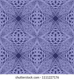 Abstract background. Decorative lace seamless pattern. Vector illustration.