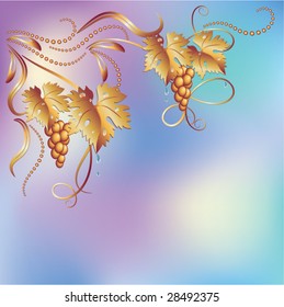 Abstract background with decorative ornament