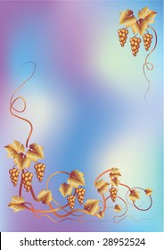 Abstract background with decorative ornament