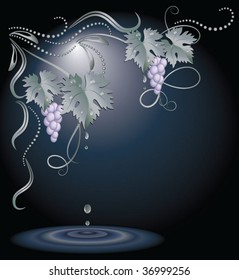 Abstract background with decorative ornament