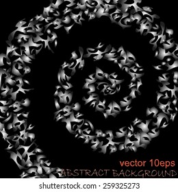 Abstract  background   with decorative spiral. Can be used for you artwork