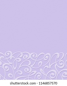 Abstract background with decorative vignettes lines. Vector illustration. Space for text.