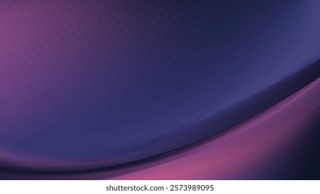 Abstract background with a deep  flowing purple and blue gradient