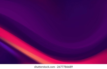 Abstrakter Hintergrund mit einem tiefen und pulsierenden violetten Farbton. 