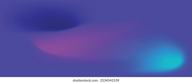 Abstract background with defocused gradient violet pink blue colors. Gradient and copy space. Wind banner