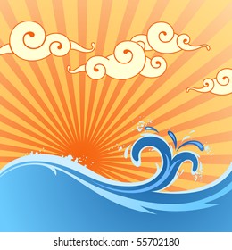 Abstract background for design