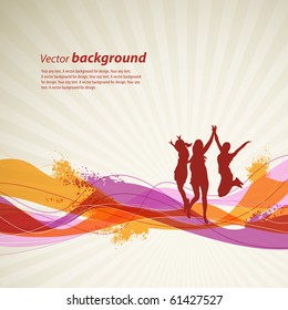 Abstract background for design