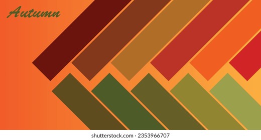 Abstract background design with an autumn theme.