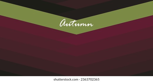 Diseño de fondo abstracto con un tema de otoño.