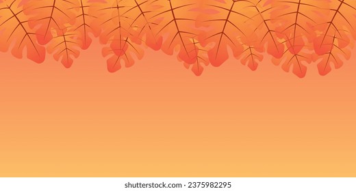 Abstract background design with autumn theme.