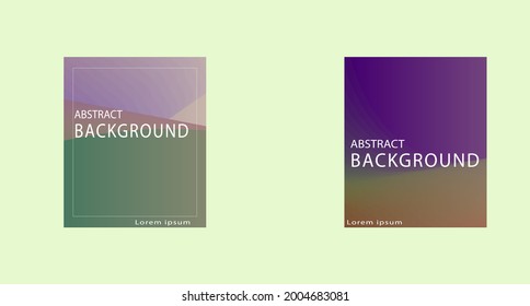 abstract background design with beautiful color gradient
