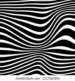 Abstract background design with black and white theme vector