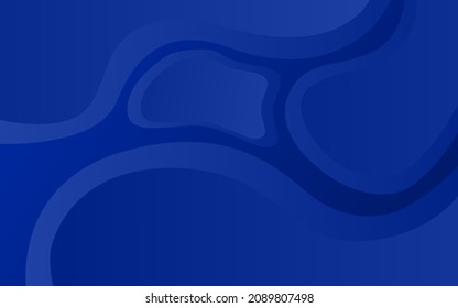 abstract background design in blue color. designs for business templates, websites and banners. Abstract decoration Vector illustration. dark blue background