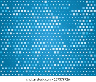 Abstract background for design. Blue geometric squares pattern for your text. Vector illustration.