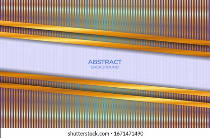 Diseño De Fondo Abstracto Azul Y Oro