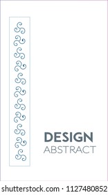 Abstract background design. Blue halftone gradients. Future geometric patterns. Colorful gradients minimalist vector. Soft gradients. Elegant modern cover design. Dynamic art vector.