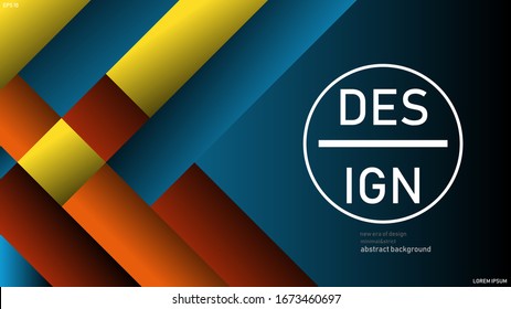 Abstract background design. Blue background. Minimal and strict.  Colorful and gradient background. 1920x1080 px. format. For poster. banners e.t.c. EPS 10 svg