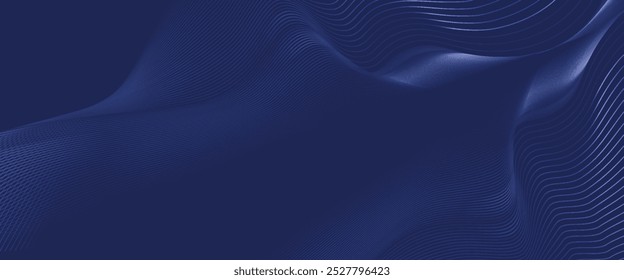 Abstract background design with blue and pink or purple diagonal line pattern. Horizontal vector format