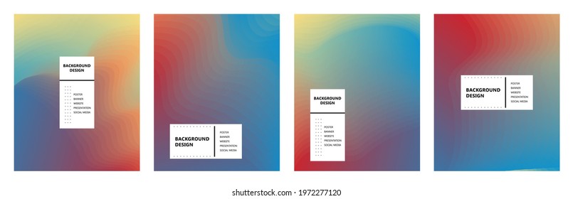 abstract background design with blue and yellowish orange color